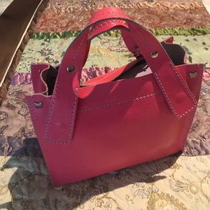 Lua Italian Pink Handbag